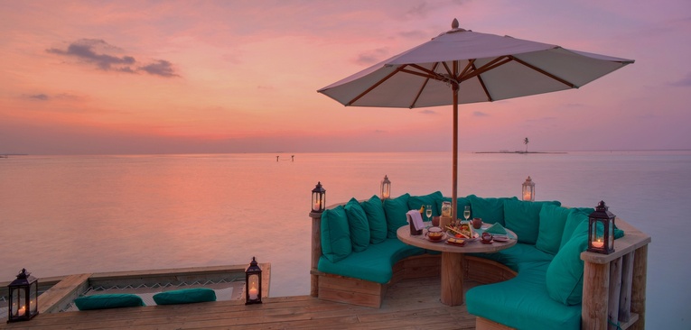 Gili Lankanfushi Maldives  Закат На Мальдивах