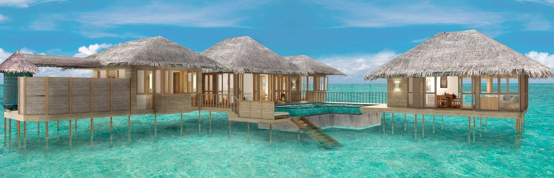 Gili Lankanfushi Maldives  Размещение