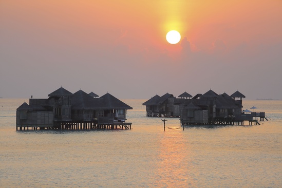 Gili Lankanfushi Maldives Вилла На Закате