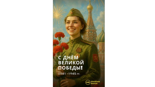 Поздравляем вас с Праздником 9 Мая!
