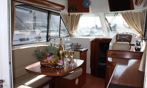 Морские прогулки на Сейшелах, яхта Beneteau Antares 980