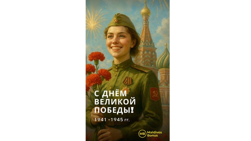 Поздравляем вас с Праздником 9 Мая!
